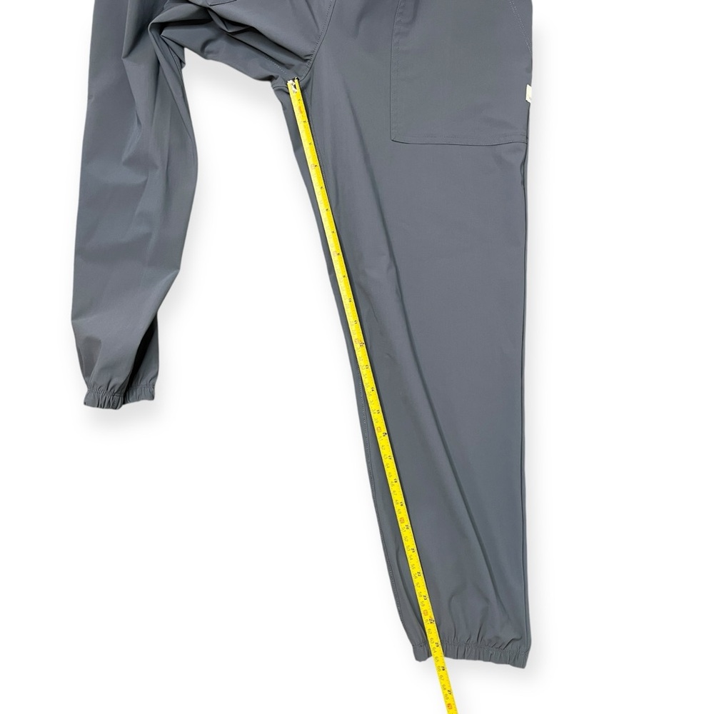 Vuori Miles Jogger Women’s Medium Blue Grey Adjustable Waist Ankle Pants - Picture 9 of 13